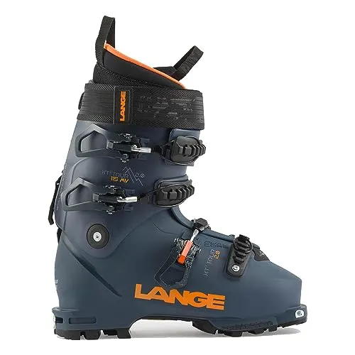 Lange XT3 Tour Light MV Skischuhe für Frauen - Blau 23.5 - Sonstige Sportschuhe mit leichtem Grilamid®-Material und 115er Flex für optimale Abfahrtsleistung. Ideal für Tourengeher, bietet Komfort und Bewegungsfreiheit beim Aufstieg und Abfahrt.