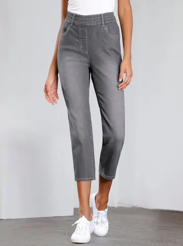 Sieh an! Jeansshorts 3/4-Jeans komfortabel