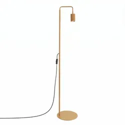 SOLLUX lighting Stehlampe KARBON 1 gold