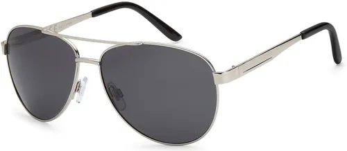 styleBREAKER Polarisierte Flieger Sonnenbrille - Edle Pilotenbrille mit UV Schutz 400, Federscharnier für hohen Tragekomfort und verspiegelten Gläsern. Inklusive Etui und Putztuch - ideal für Damen.