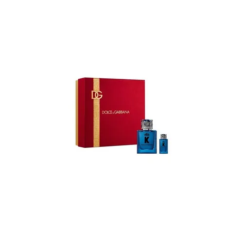 Dolce & Gabbana K Pour Homme Set 50 ml & 5 ml Eau de Parfum - Herren Parfüm Set mit 55 ml hochwertigem Eau de Parfum, ideal für den modernen Mann, der Eleganz und Stil verkörpert.