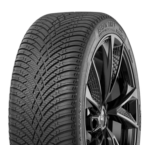 Berlin Tires All Season 1 215/70 R16 104 H - Ganzjahresreifen für Sicherheit und Komfort - Autoreifen mit V-Profil für optimale Wasserableitung und reduziertes Aquaplaning-Risiko. Hohe Traktion auf Schnee dank spezieller Lamellen und leiser Fahrkomfort durch Silence Trad Technology.