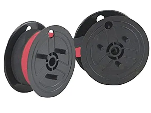 Farbband - schwarz/rot-Kompatibel mit Canon MP 1211 LTS Farbbandspulen für MP 1211 LTS