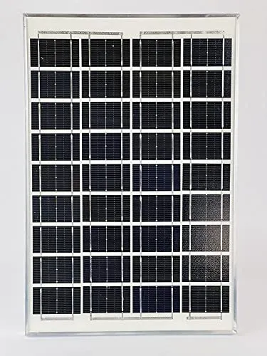 edi-tronic 12V Solarmodul 10W Solarpanel Solarzelle Polykristallin Photovoltaik Solar Modul