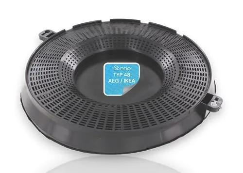 DL-pro Kohlefilter für AEG Electrolux 9029793610 E3CFT48 EHFC48 Typ48 AMC037 Nyttig FIL900 Whirlpool 484000008783 Dunstabzugshaube