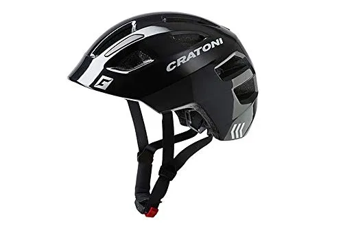 Cratoni Maxster Fahrradhelm – Unisex, Schwarz, Einheitsgröße - Fahrradhelme für All Enduro-Fahrer, superleicht mit optimaler Luftzirkulation und Atmungsaktivität für höchsten Tragekomfort.