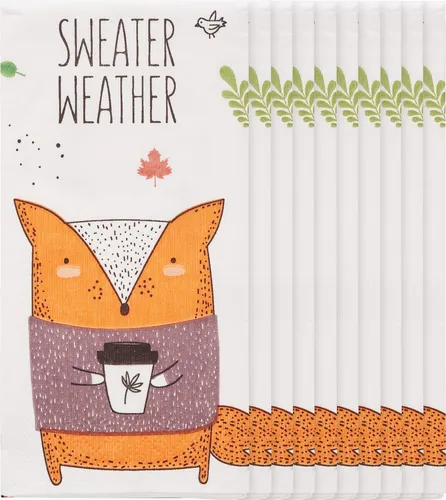 Paper Design Papiertaschentücher Sweater Weather 10 Stk 21.5 x 22 cm