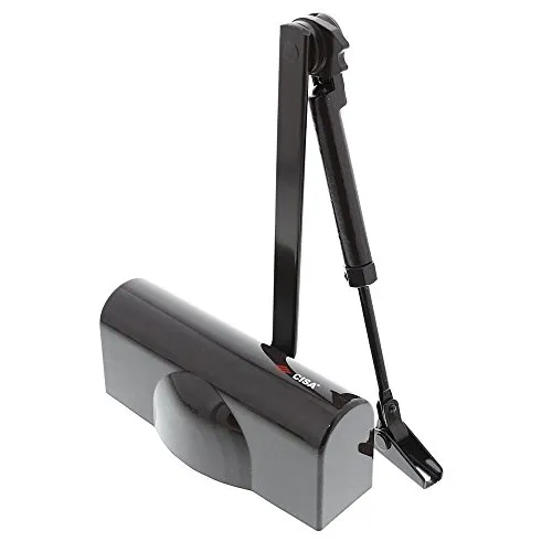 Cisa Türschließer New smart-plus multifuerza 2ñ4 - Vielseitiger Türschließer für alle Materialien, einstellbare Kraft bis EN 4 für Türen bis 80 kg, mit individuell einstellbarer Schließgeschwindigkeit für perfektes Schließen.