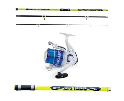 A&M Angelsport Brandungscombo 4,20m mit Weitwurfrolle