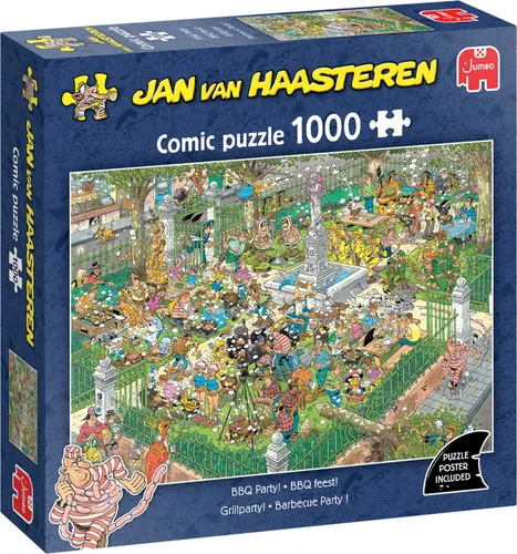 Jan Van Haasteren -Grillparty (1000 Pieces)