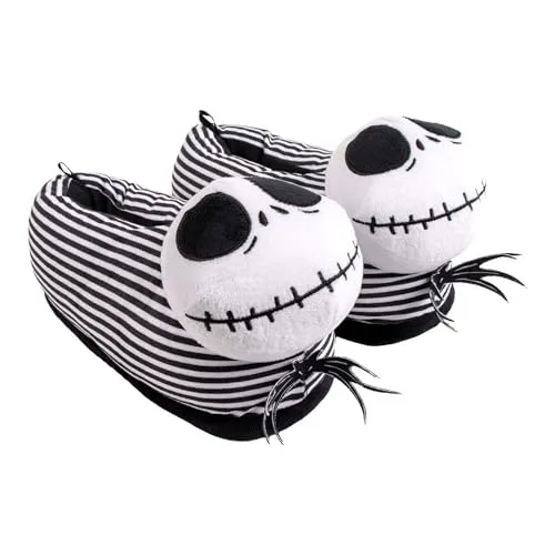 CERDÁ LIFE'S LITTLE MOMENTS - Nightmare Before Christmas Hausschuhe - Hausschuhe für Jungen mit Jack-Aufdruck, aus hochwertigem Polyester für optimalen Komfort und rutschfesten Halt - perfekt für gemütliche Momente zu Hause.