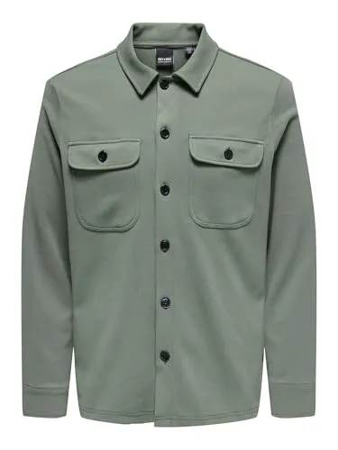 ONLY & SONS Herren Onsnewkodyl Overshirt Sweat Noos von ONLY & SONS