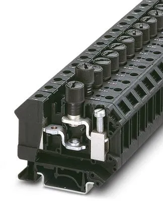 Phoenix Contact Sicherungsreihenklemme - UK 10-DREHSI (5X20), 0,5-16mm², schwarz (3005109)