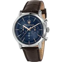 Maserati EPOCA Herrenuhr - Eleganter Chronograph mit Quarzwerk - Armbanduhren für Herren, edles Design mit 10 ATM Wasserresistenz und hochwertigem Quarzwerk für präzise Zeitmessung.