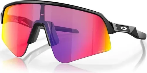 Oakley Sutro Lite Sweep Fahrradbrille - Prizm Road - Matte Black/Silver - Sportbrillen mit innovativem Design und PrizmTM-Technologie für verbesserte Sicht und Komfort. Ideal für Radfahrer, die Stil und Funktionalität schätzen.