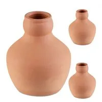 Ollas Bewässerung Tongefäß 3er Set für Hochbeete von Relaxdays