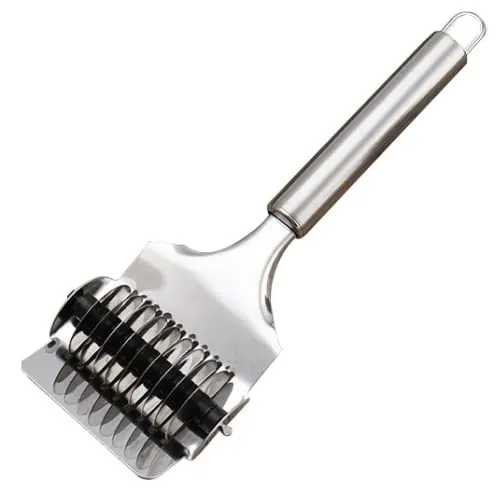 Nudelschneider Edelstahl Teigschneider Schnitt Nudeln Pasta Manuelle Nudelmaschine Küche