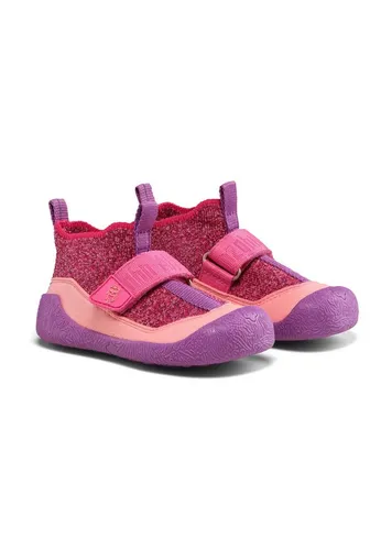 Affenzahn Lauflerner Knit Toddly – Rutschfest und Flexibel - Lauflernschuhe für Jungen mit atmungsaktivem Mikrofaser-Strickmaterial, ideal für erste Schritte und gesunde Fußentwicklung.