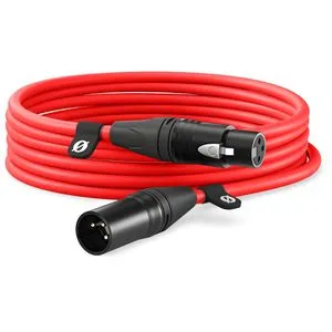RØDE XLR-6 Hochwertiges XLR-Kabel (6 m, rot) in rot von RØDE