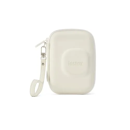 Fujifilm instax mini LiPlay Tasche misty weiss - Taschen & Schutzhüllen, stilvolle und schützende Tasche für Ihre Fujifilm instax mini LiPlay Kamera, ideal für unterwegs.