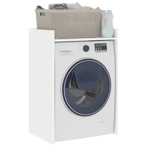 vidaXL Waschmaschinen-Schrank Weiß 67,5 x 48 x 97 cm