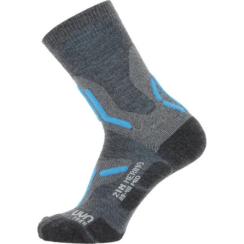 UYN Damen TREKKING 2IN MERINO MID Socken - Wander-Socken mit hohem Isolationsvermögen, bestehend aus MERINO TENWOOL und Texlyte Nano für optimalen Komfort und Blasenschutz bei niedrigen Temperaturen.