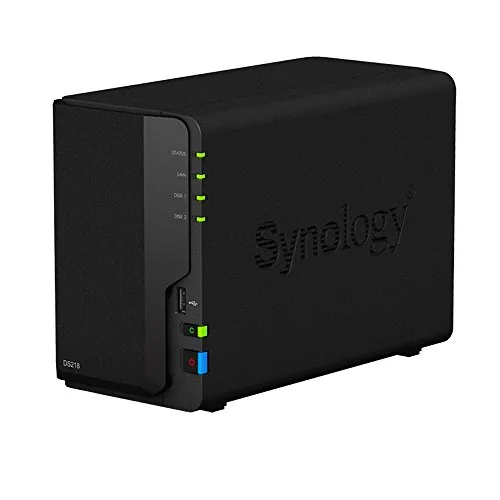 Synology Diskstation DS218 NAS System – Zuverlässige Datenverwaltung