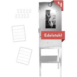Räucherofen Edelstahl mit Untergestell – Kalträucherofen für Zuhause