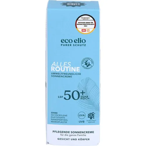 ECO ELIO Alles Routine Sonnencreme LSF 50+ 75 ml