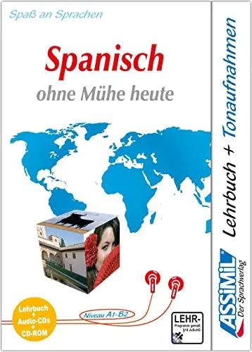 Spanisch ohne Mühe heute. Multimedia-PLUS. Lehrbuch + 4 Audio CDs + CD-ROM