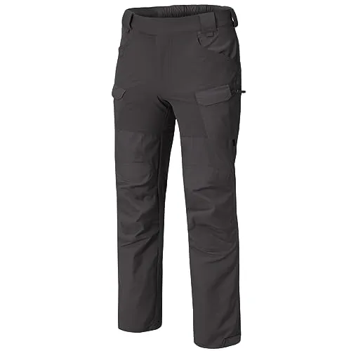 Helikon-Tex Hybrid-Outback-Hose für Herren, DuraCanvas, Aschgrau, aschgrau, 4XL/Lange