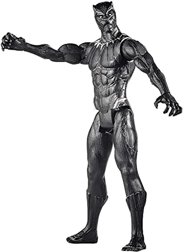 Hasbro E7876ES0 Marvel Avengers Titan Hero Serie Black Panther, 30 cm große Actionfigur mit Titan Hero Power FX Port