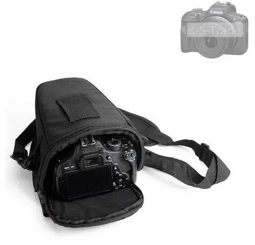 K-S-Trade Kameratasche für Canon EOS R100 – Robuste Umhängetasche für Fotografen - Praktische Kameratasche für Canon EOS R100 mit viel Stauraum und zusätzlichem Zubehörfach. Hochwertiger, reißfester Nylonstoff sorgt für optimalen Schutz Ihrer Kamera.