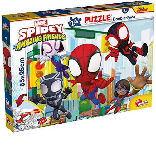 Liscianigiochi 99603 Lisciani Games Marvel Puzzle DF M-Plus 24 Spidey