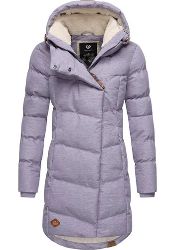 Ragwear Damen Wintermantel Pavla Intl Lavender, Gr. S - Funktionsjacken: Stylischer, 100% veganer Winterparka mit wasserdichtem Material und kuscheligem Teddyfleece-Innenfutter für optimalen Komfort in der kalten Jahreszeit.