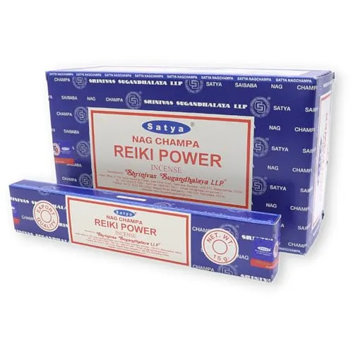 Satya Räucherstäbchen x LAVISA, Meditation, Aromatherapie, Duft (Reiki Power)