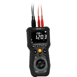 PCE CLT 20 - Kabellängen-Tester - Leitungsfinder mit präziser Messung von Kabellängen bis 30 km, Widerstand und Temperatur. Ideal für Elektriker und industrielle Anwendungen, inklusive 8 Speicherplätze für individuelle Kabeltypen.