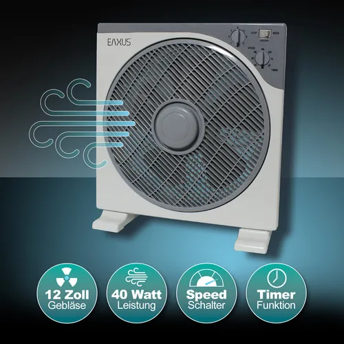 EAXUS® Boden-Tischventilator 30cm