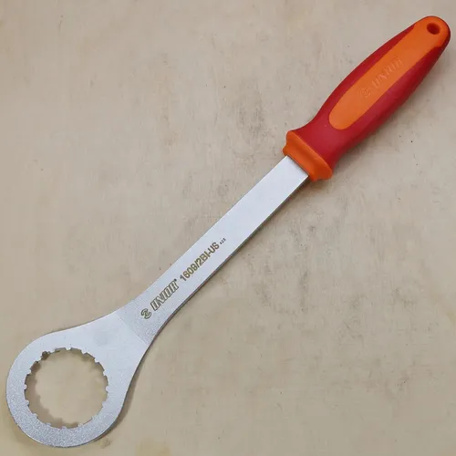 Unior Bike Tools Innenlagerwerkzeug 1609/2BI mit Kurbelmontageschlüssel - Antrieb – Hochwertiges Innenlagerwerkzeug für Hollowtech II, ideal für präzise Montage und Demontage von Kurbeln.