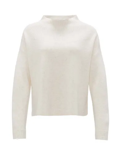 OPUS Damen Pullover PASIKA Regular - Pullover für Damen aus weichem Wollmix in Soft Cream, ideal für stilvollen Komfort und vielseitige Kombinationen im Alltag.
