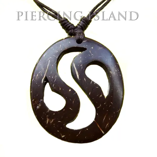 Surfer Halskette Halsband Kette Maori Holz Design N115