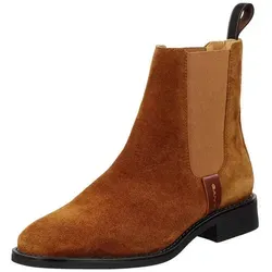 GANT FOOTWEAR Damen FAYY Chelsea-Stiefel, Cognac, 39 EU - Elegante Chelsea-Stiefel für Damen, ideal für stilvolle Outdoor-Abenteuer und vielseitige Outfits.