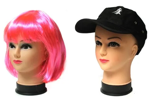 Yudu Dekokopf Schaufensterpuppe weiblich für Perücke Mütze