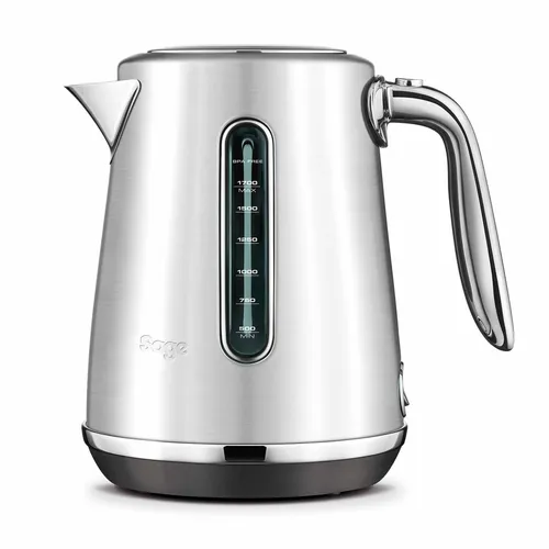 Sage The Soft Top Luxe Wasserkocher 1,7 L - Eleganter Wasserkocher aus gebürstetem Edelstahl mit sanft öffnendem Deckel, 2400 W Leistung und kabellosem Design für schnellen Komfort in Ihrer Küche.