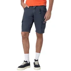 Timezone Herren Cargo Short 24-10051-01-1202 3733-30 - Herren-Shorts im stonewashed Look, modische Cargo Short mit normaler Leibhöhe und 2% Stretch für optimalen Tragekomfort.