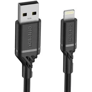 OtterBox Standard - Lightning-Kabel - Lightning männlich zu USB männlich - 1 m - Schwarz - für Apple iPad/iPhone/iPod (Lightning)