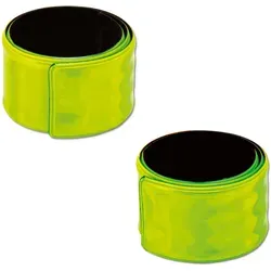 Reflektorbänder-Set - Entdeckerspielzeug für mehr Sicherheit – Selbstaufrollende Reflektorbänder für Arm, Bein oder Tasche, ideal für Kinder ab 3 Jahren, sorgen für gute Sichtbarkeit in der Dunkelheit.