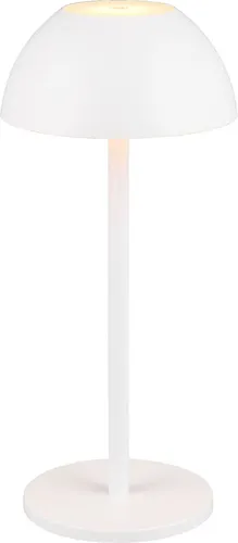 Reality Leuchten Tischleuchte RICARDO LED AKKU 30 cm - Klassische Tischleuchten mit 4-fach Touch und USB-C Anschluss. Die elegante RICARDO Tischlampe ist akkubetrieben, IP54 zertifiziert und verleiht jedem Raum eine stilvolle Atmosphäre.
