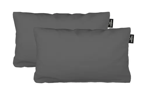 Sansibar Sylt Kissenbezug 2er Set Uni Jersey Kissenhülle, 40x80 cm, edlem Sansibar Steg-Fähnchen, (2 Stück), 2er Set, perfekter, faltenfreier Sitz, Antipilling Ausrüstung