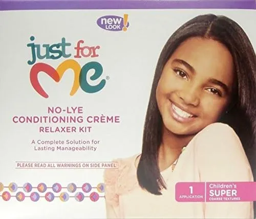 Relaxer/Glättungscreme Soft & Beautiful KIDS Just for me ! Conditioning Creme Relaxer SUPER